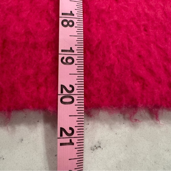 Maeve by Anthropologie Hot Pink/Rose/Fuchsia Super Soft & Comfy 31% Merino Wool - Picture 16 of 16